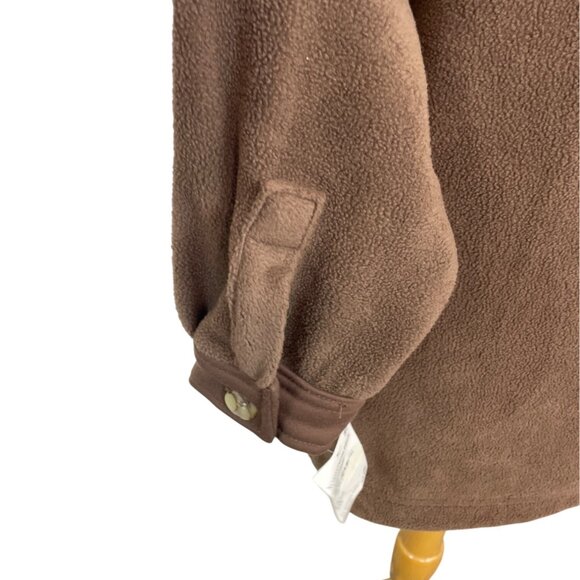 Blankncy Mens Brown Taupe Button-Up Jacket Sz L - New - Picture 5 of 9